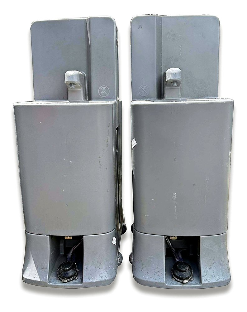 Portable hand wash station on rent in Bangalore, back view