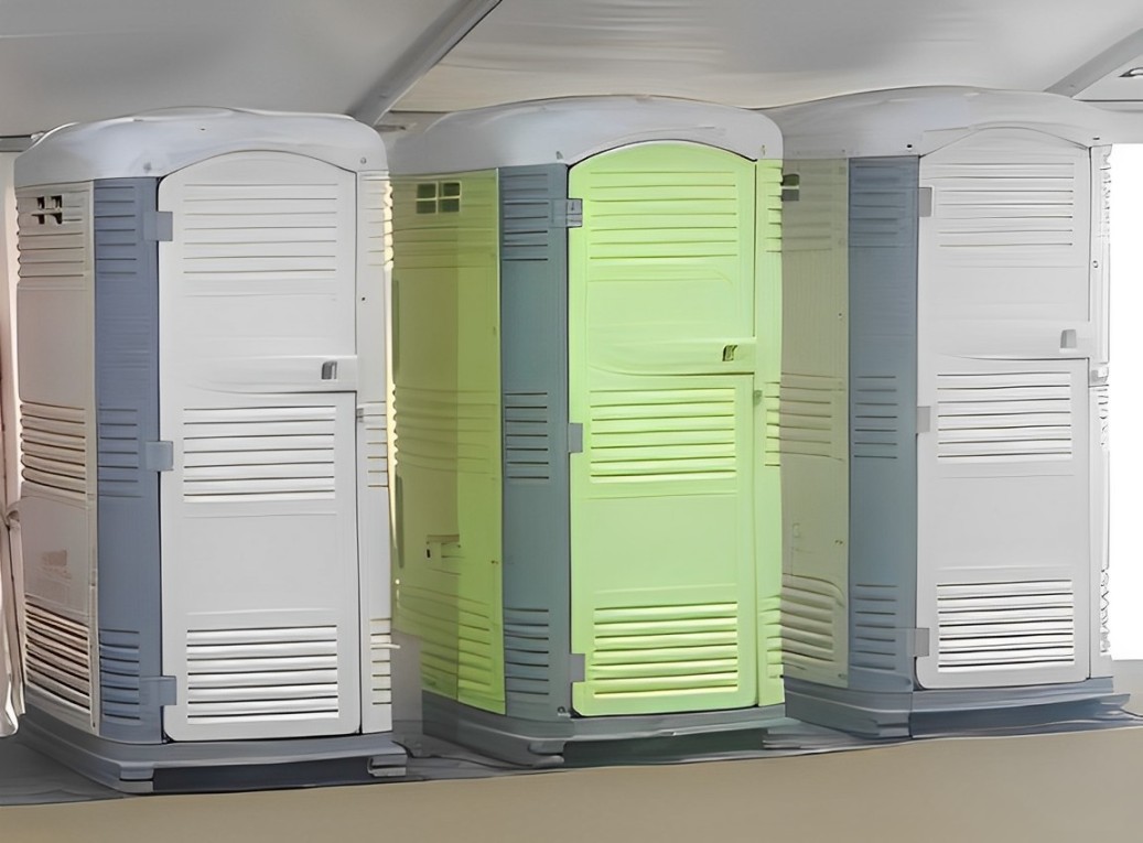 Blue Star western style portable toilet on rent in Bangalore